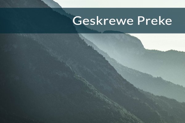 Geskrewe Preke